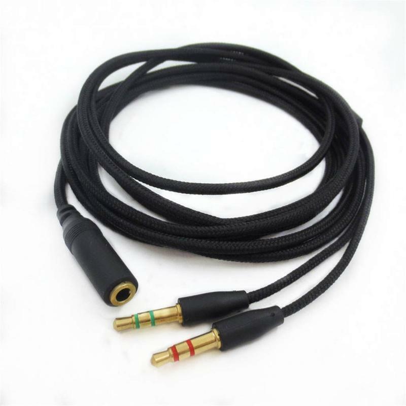 Compact Design Headphone Cable for Razer Electra/Kraken PRO7.1 V2/Hammerhead