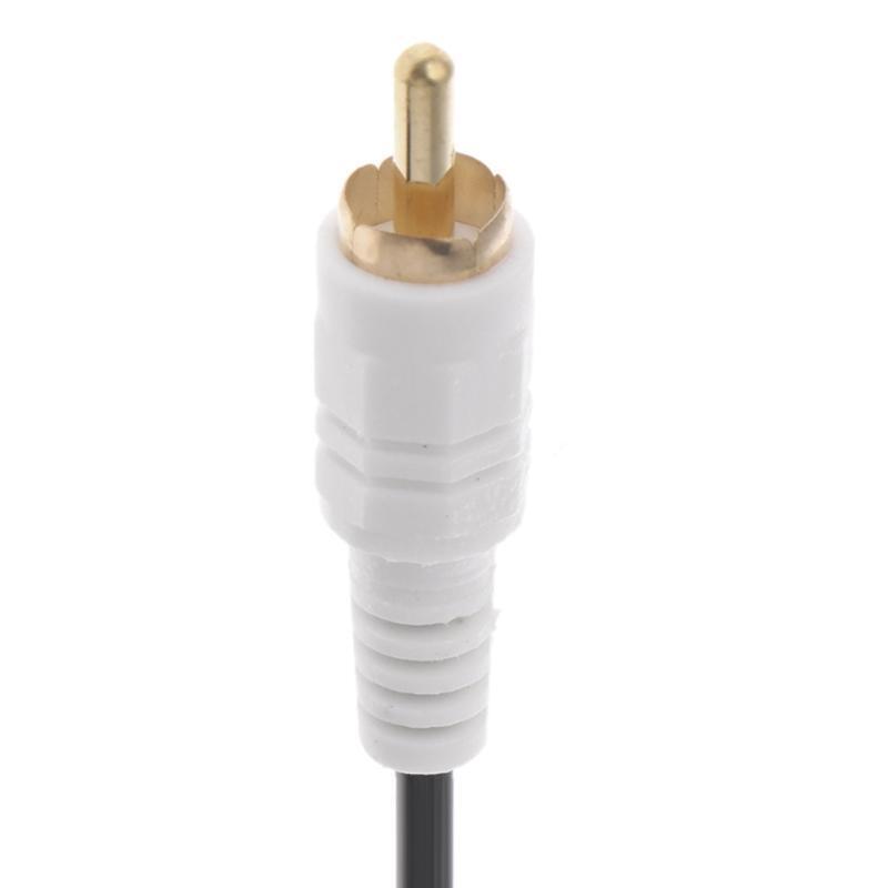 3.5mm Jack To 2 RCA Audio Cables Male to RCA Male For Laptop TV DVD Amplifier