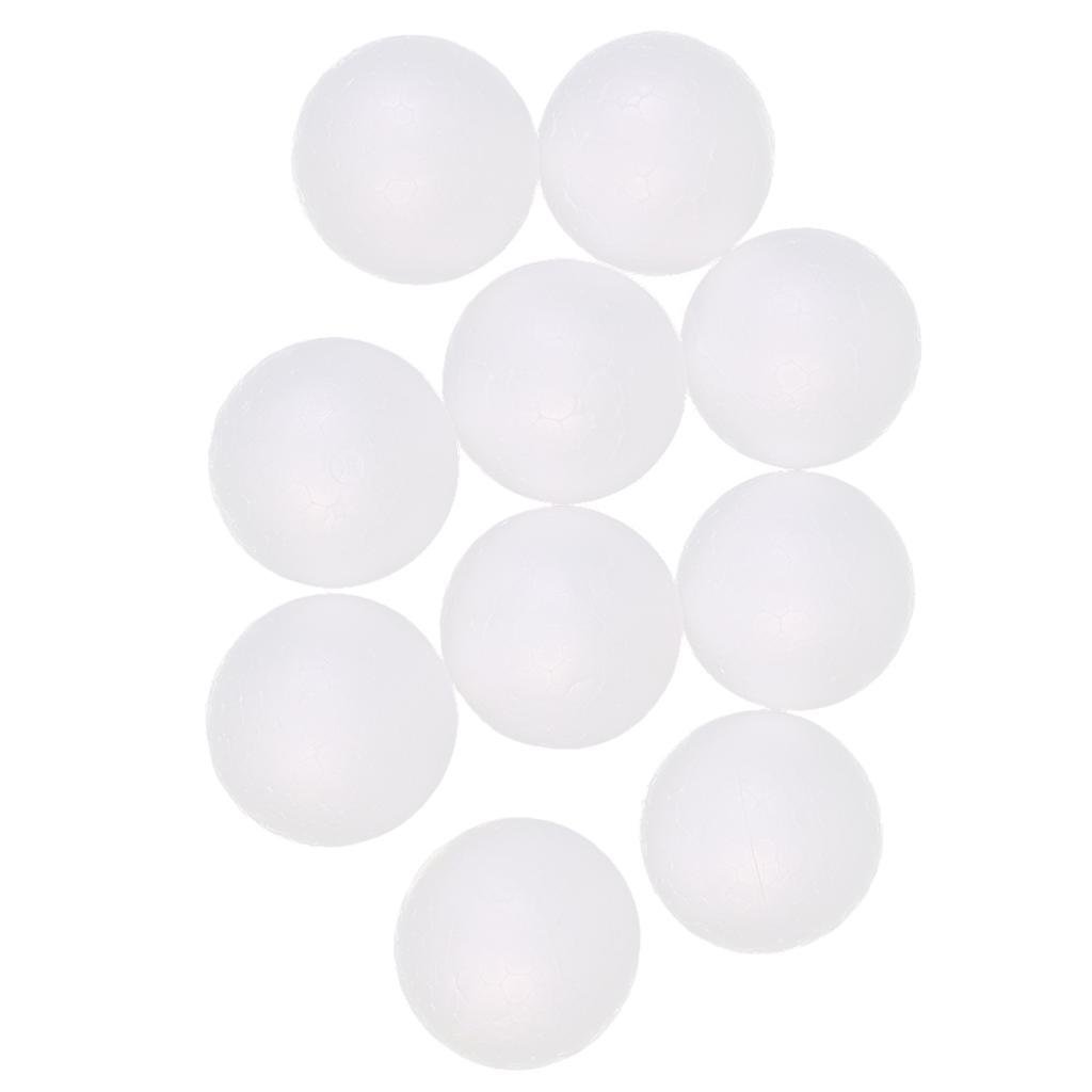 10x Foam Balls Decoration  Ball  Craft  Ornament 5cm
