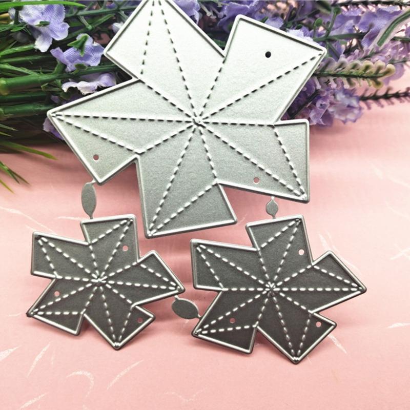 Windmill Metal Cutting Dies Stencil Scrapbooking DIY Album Stamp Paper Card