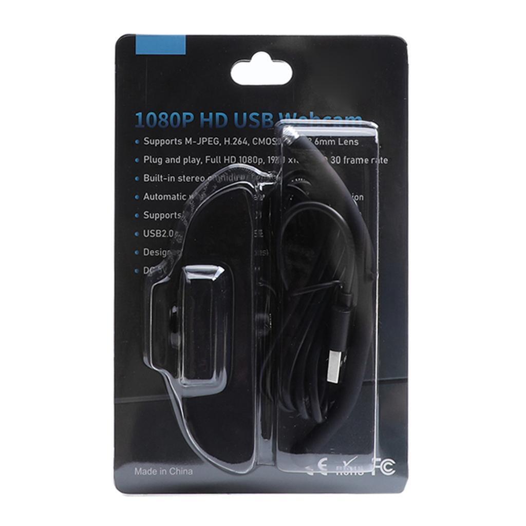 Black USB USB3.0 HD Webcam Video With Mic for Computer PC Laptop Desktop