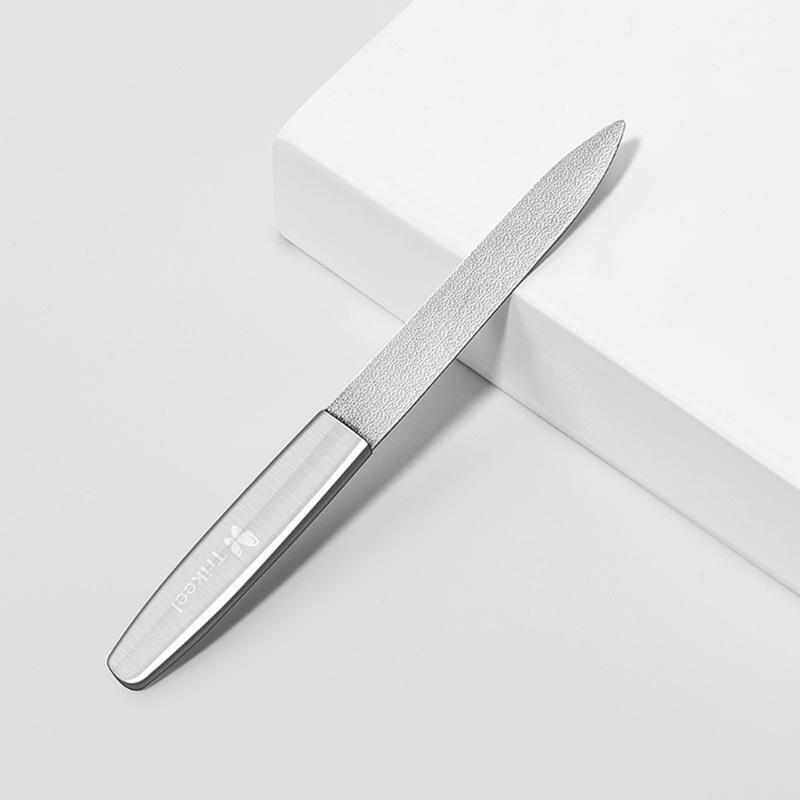Stainless Steel Nail File with Fillet Tip, Nails Files Easily for Men and Woman