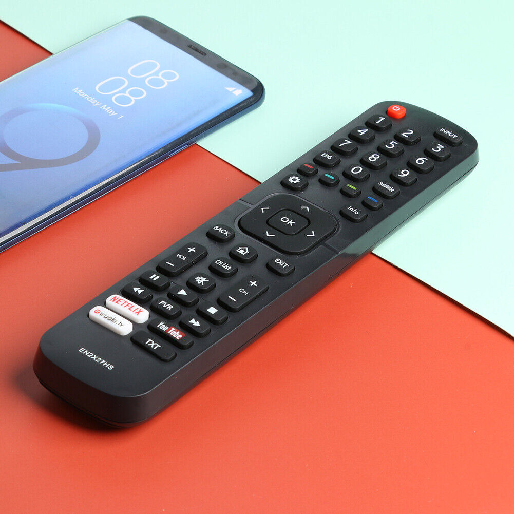 4K Smart TV Remote Control Wireless Switch for Hisense 43K300UWTS 65M7000