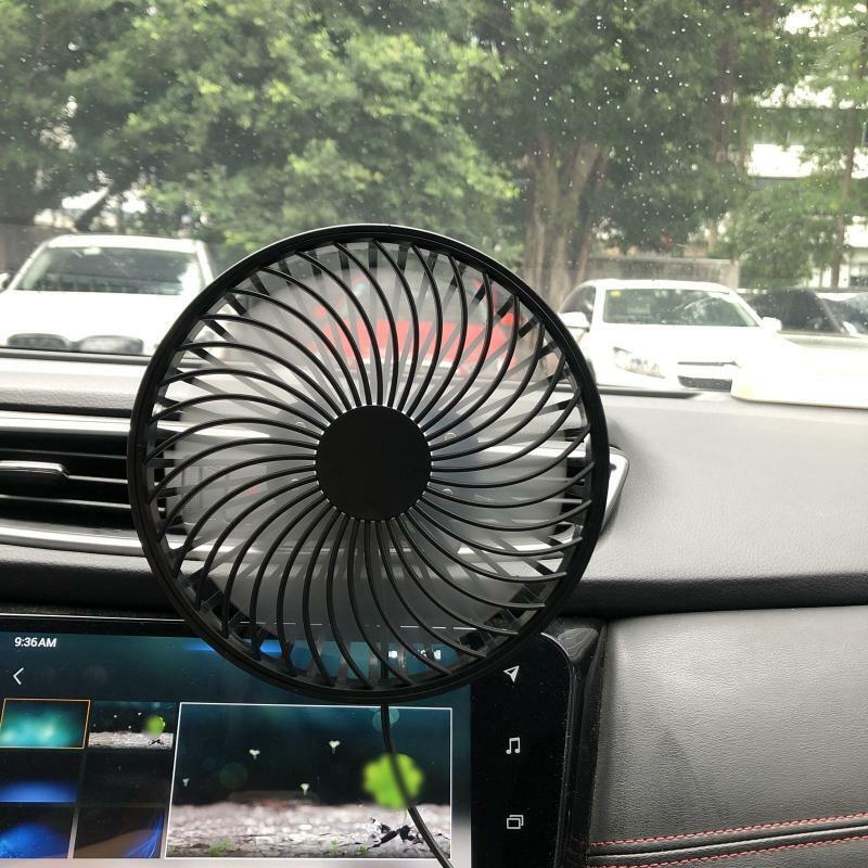 6.5inches USB Car Cooling Fan Automobile Vehicle Fan Powerful Quiet Ventilation