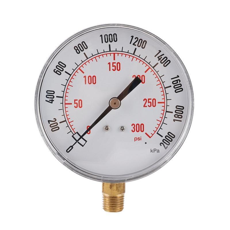 Digital Pressure Gauge 90mm/3.5in Diameter Stainless Steel Vaccum Pressure Gauge