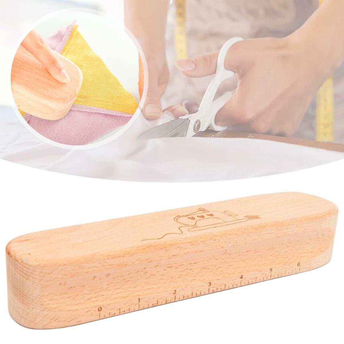 Beech   Clapper Seam Flattening Tool for Sewing Ironing Patchwork
