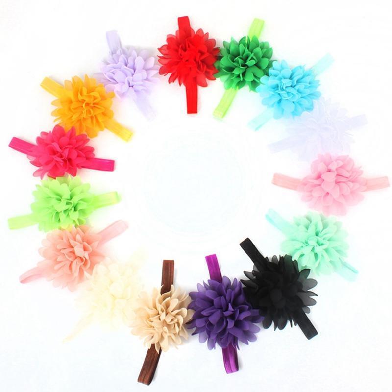 10Pcs Kids Baby Girl Toddler Flower Hair Band Headwear Headband Accessories Cute