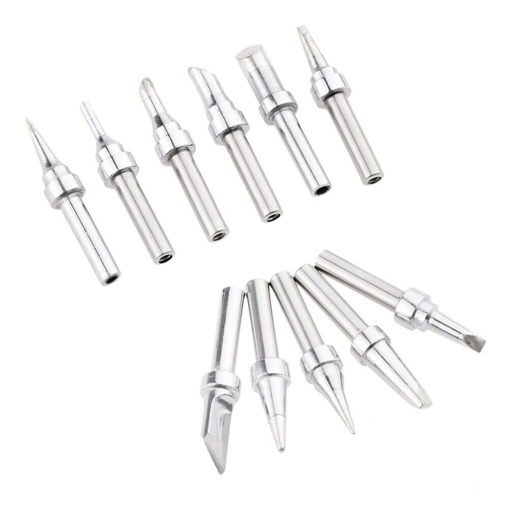 Replacement 200M-T Series Soldering Iron Tips Kit for HAKKO quick 203/204 11Pcs