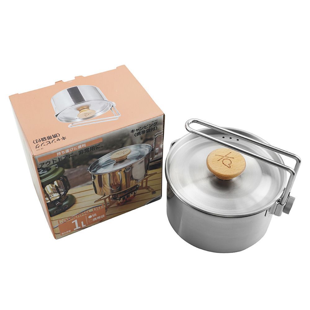 Tool Detachable Outdoor Multifunctional Cookware Teapot Kettle Camping Pot