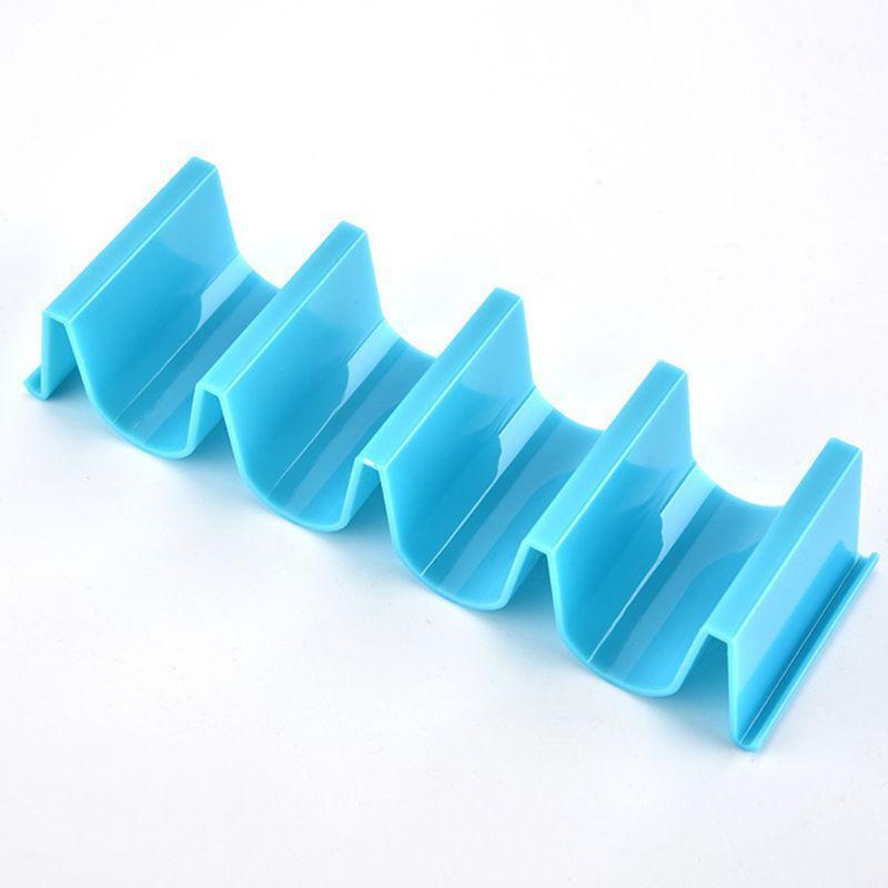6 Pack Taco Holder Stand, Dishwasher and Freezer Safe, Holds Up to 4 Tacos Each