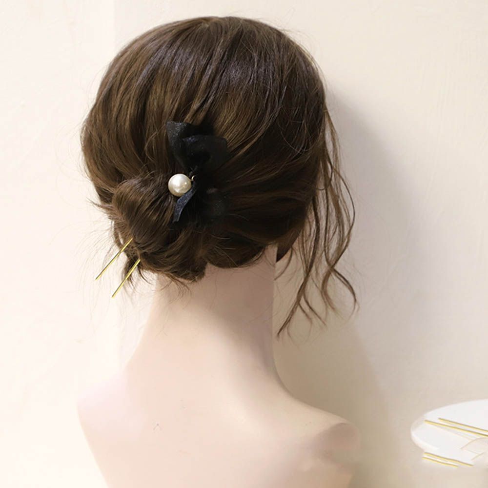 Styling Tools U Shape Hair Clip Rhinestone Hairpins Hair Sticks Hairclip