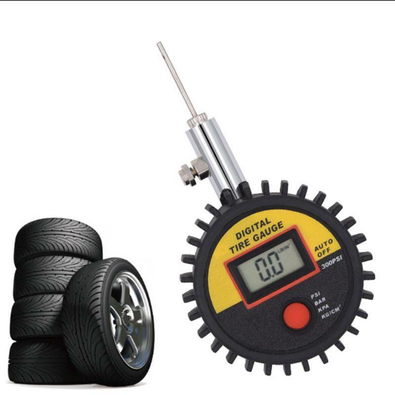 Football Pressure Valve Gauge Basketball Volleyball Air Tester Checker Barometer