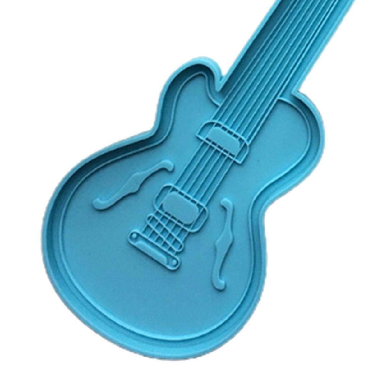 Guitar Casting DIY Mold Silicone Jewelry Making Epoxy Moulds Craft