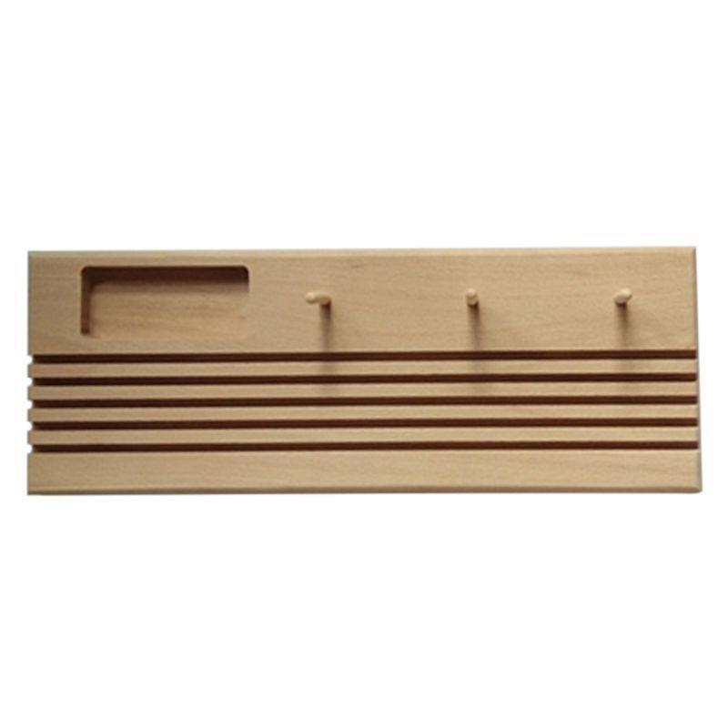 Wooden Quilting Patchwork Ruler Rack with Space Reel Holder Spool Storage DIY