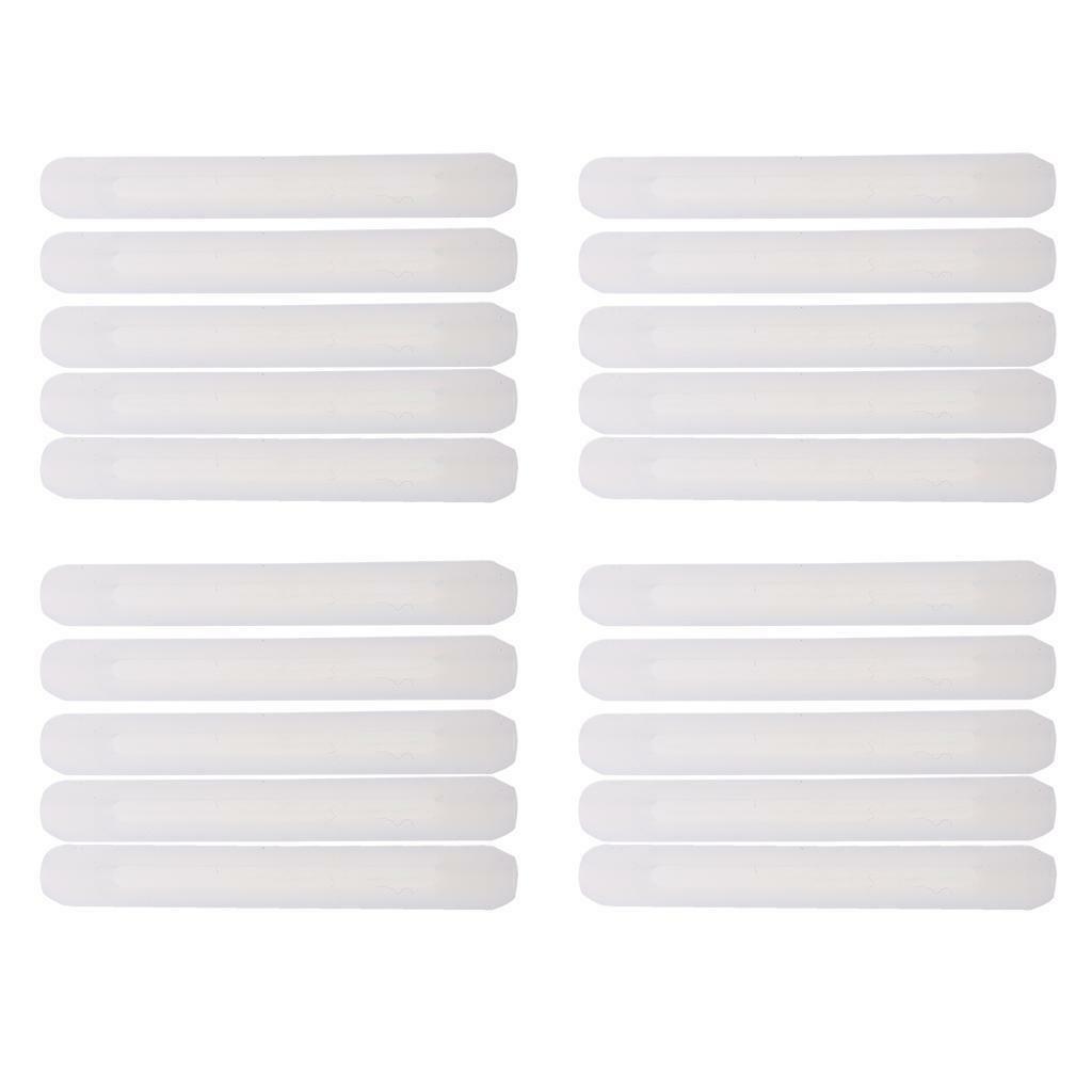 Antislip Ear Hook Soft Silicone Fixation Accessories Set of 10 Pairs Clear