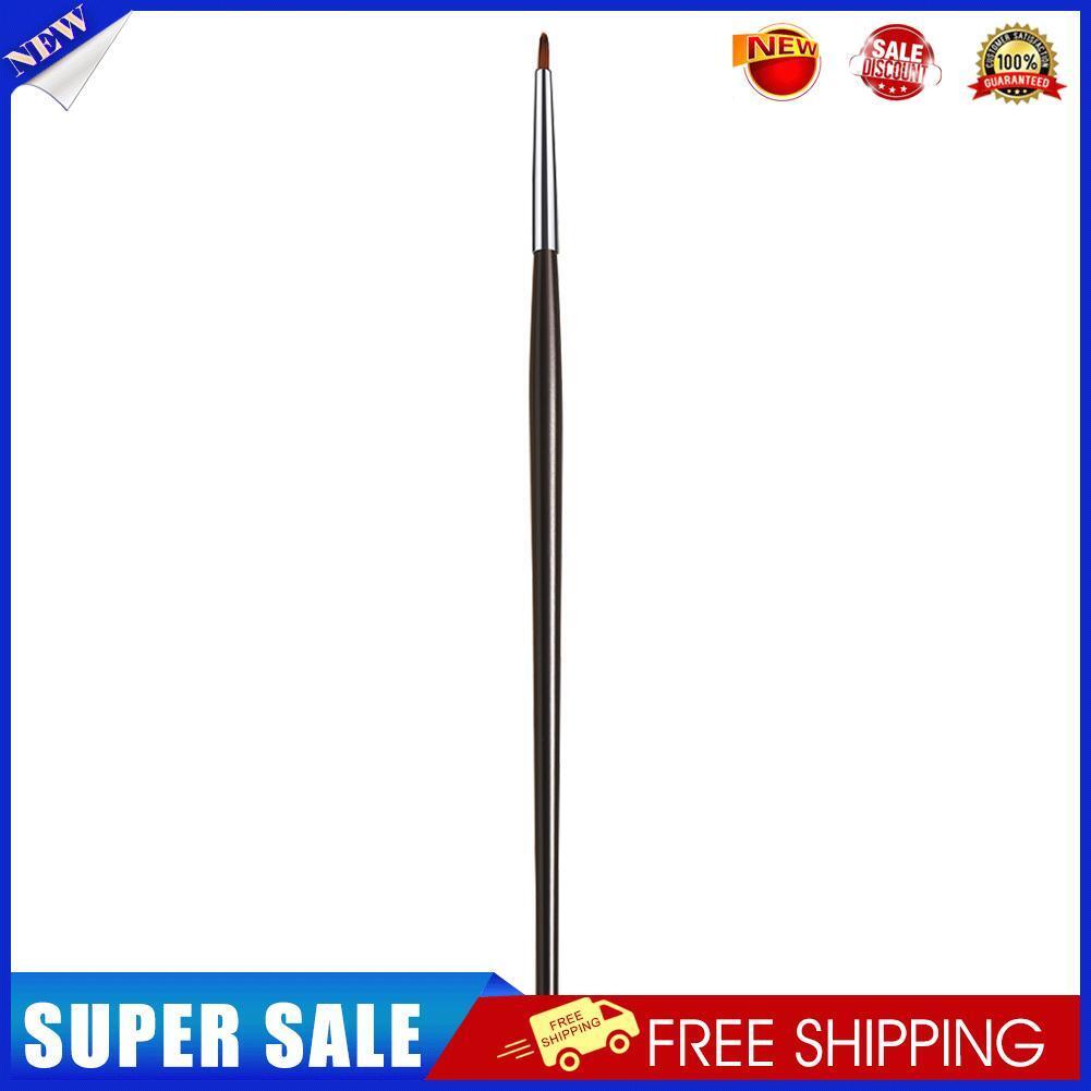 Makeup Eyeliner Brush Wooden Handle Eye Liner Fluffy Brushes Cosmetics Tool