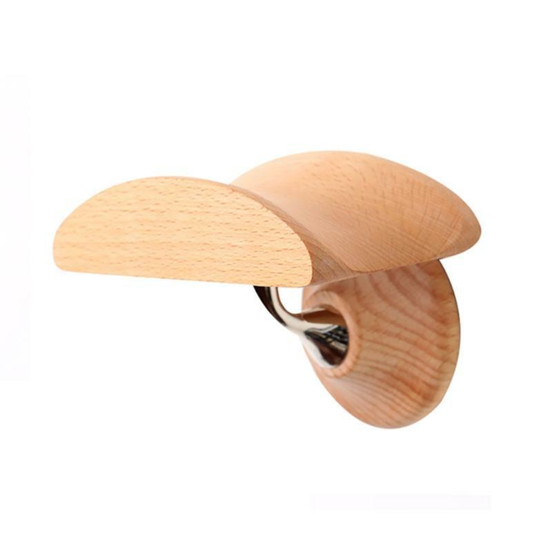 Beech Headphone Stand Headset Holder Gaming Headset Holder Wood HolderFree Punch