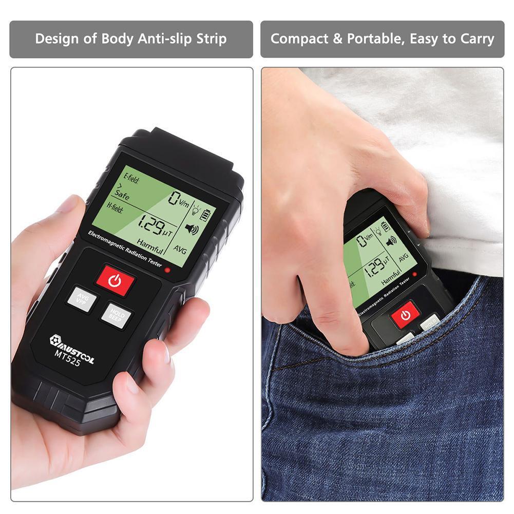 Electromagnetic Radiation Tester Electric Field Magnetic Field Dosimeter