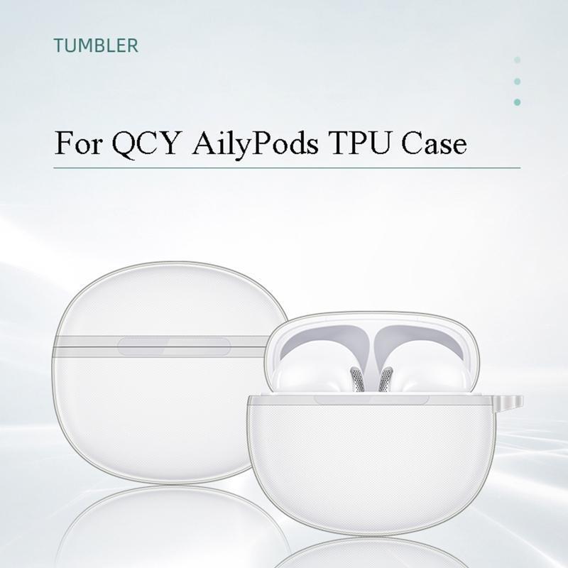 Shockproof Headphone Cover for QCYAily Pods Case Dustproof Sleeve Washable Shell