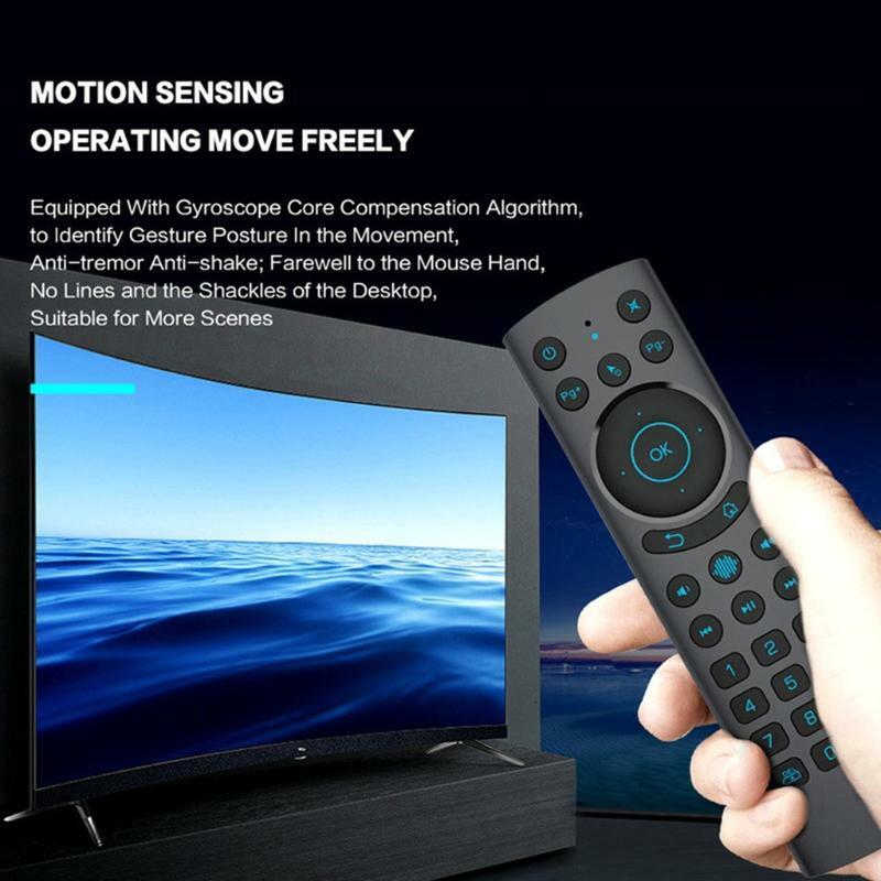Wireless Remote Control G20BTS Smart Voice Air Mouse for Android TV Box