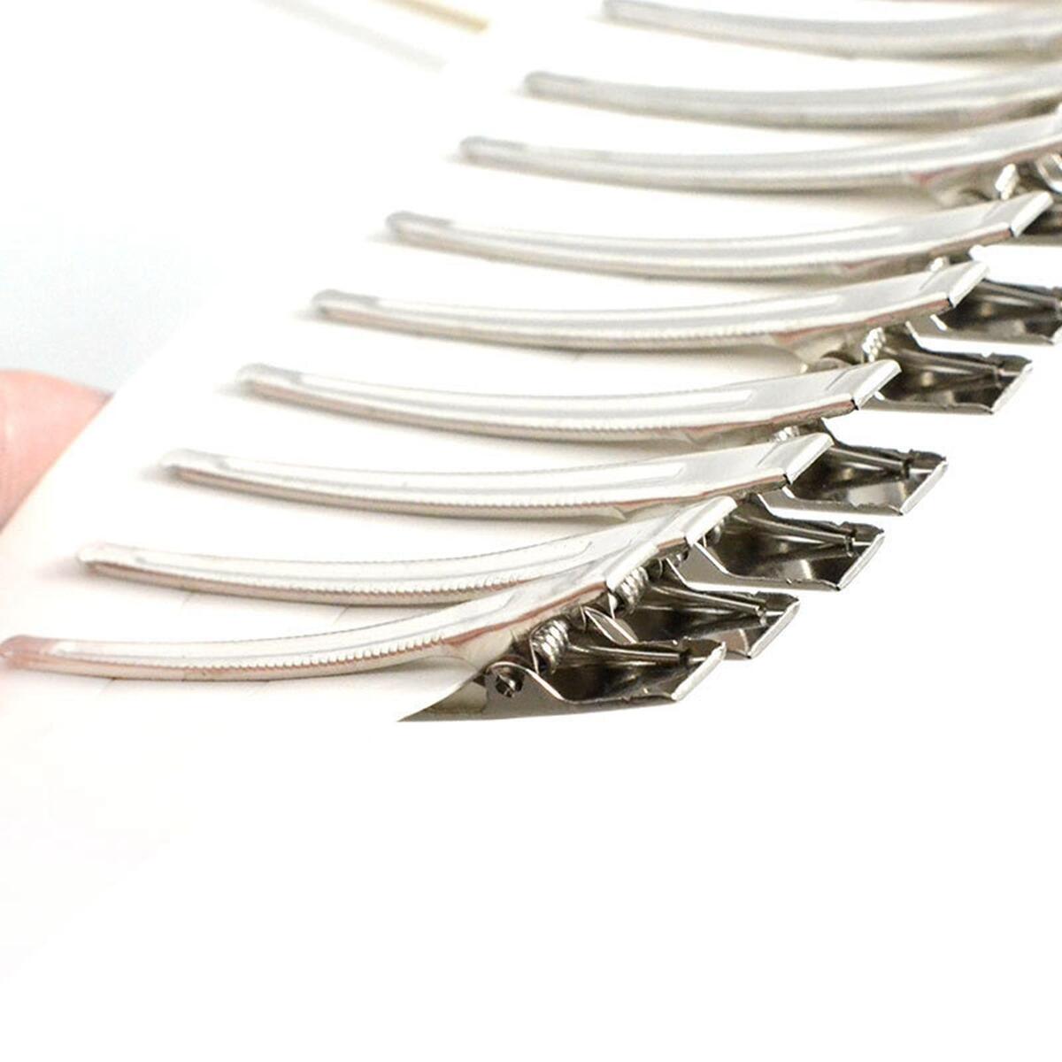 10pcs/lot Metal Crocodile Clips Cable Testing Metal Alligator Clips Clamps Hair