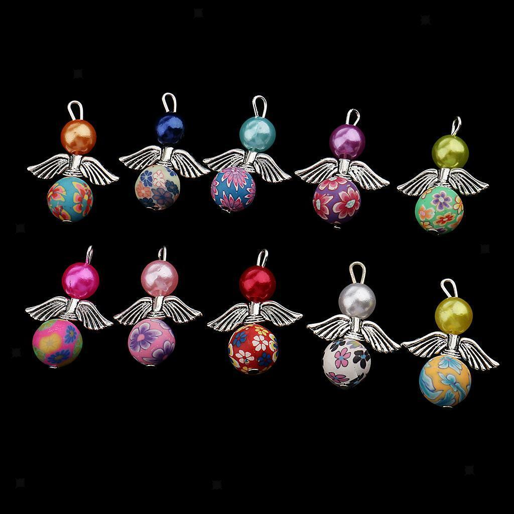 10x Enamel  Charms Jewelry Making Pendants DIY Handicrafts
