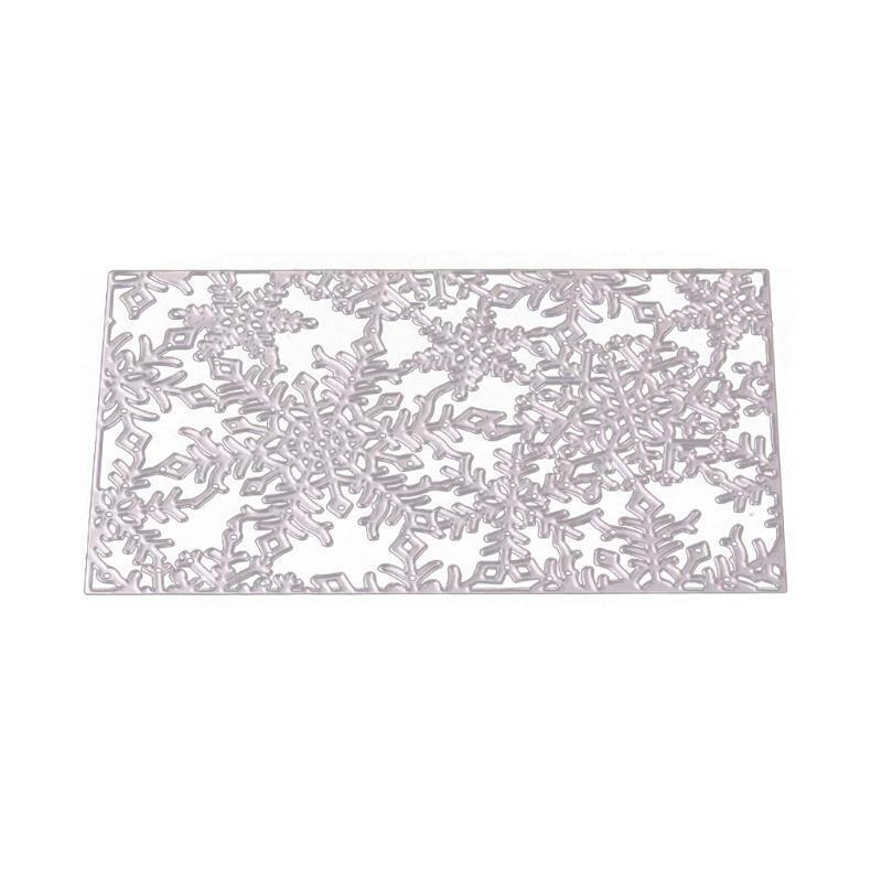 Metal Christmas Snowflakes Cutting Dies Stencil DIY Scrapbook Album Paper Card
