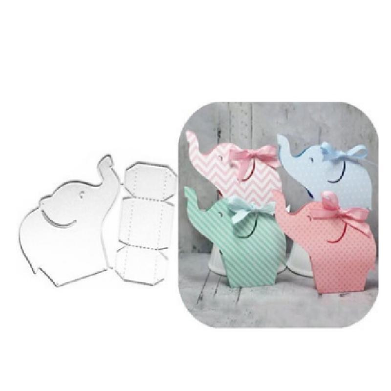 Elephant Cutting Dies Stencil Scrapbooking DIY Album Stamp Paper Card