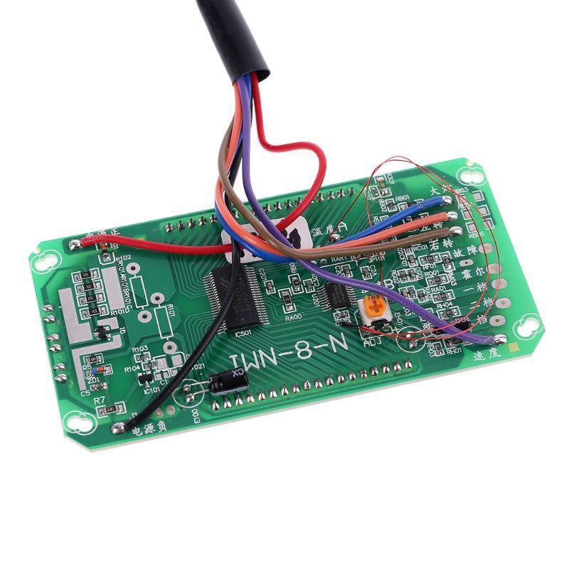 Motorcycle Speedometer with Color Screen 0.3W-0.9W Power Consumption 48V 60V 72V