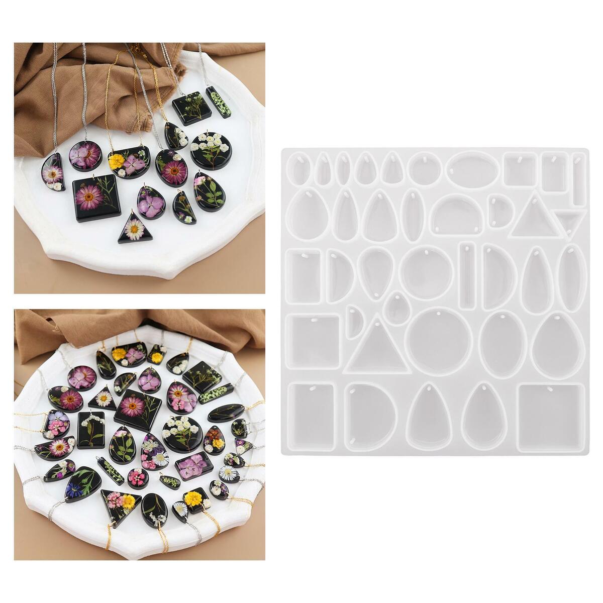 Pendant Silicone Molds Necklace for Jewelry Making Supplies Studs Mould