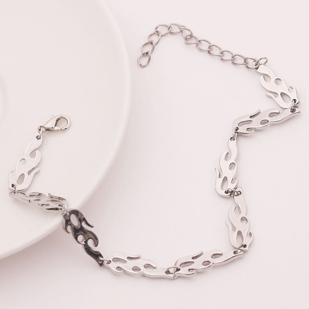 Jewelry Hip Hop Wave Sun Bangles Rock Jewelry Accessories Fire Flame Bracelet
