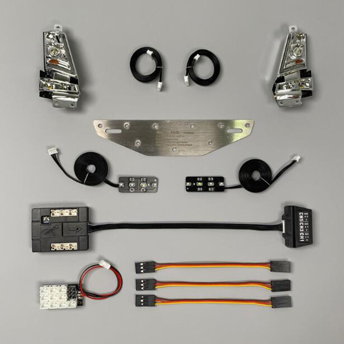 RC LED Light Group for Tamiya Volvo FH16 750 56360 1/14 Lumber Truck Tractor A2U