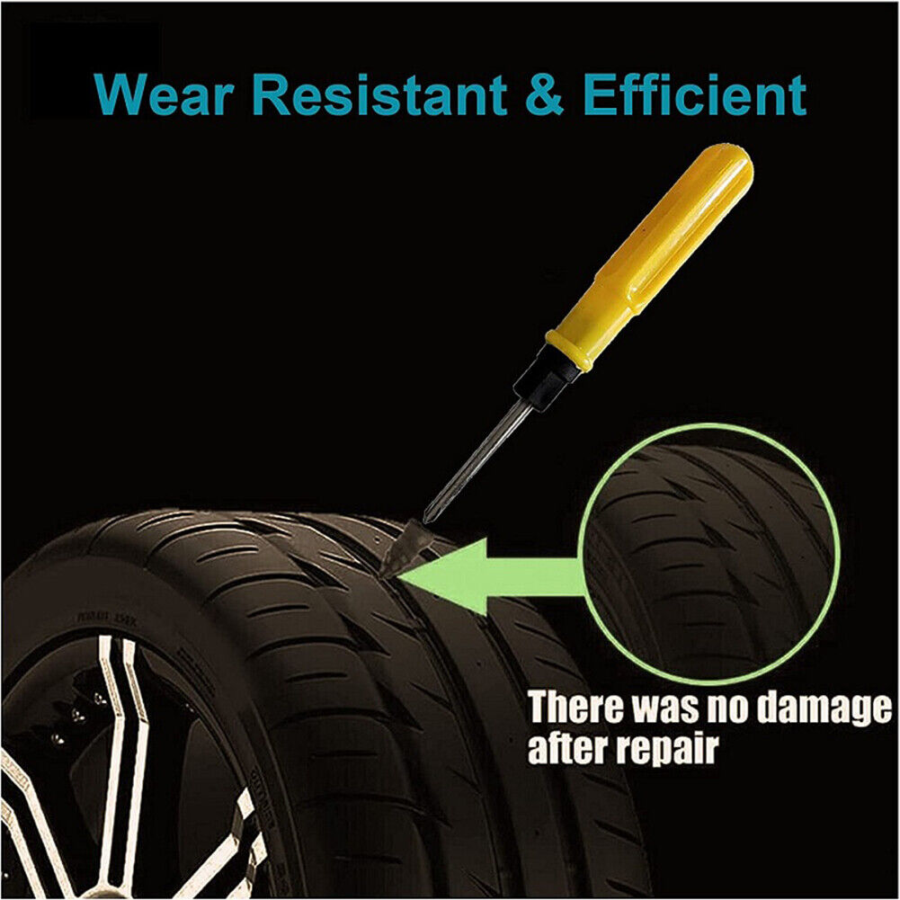 40pcs Car Motorcycle Vacuum Tyre Repair Nail with Screwdriver (Small+Large)