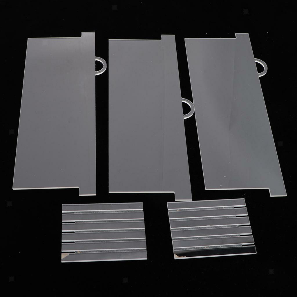 1 Pack 5x Acrylic Board Soap Loaf Mold Divider For DIY Shaping Molding Tools