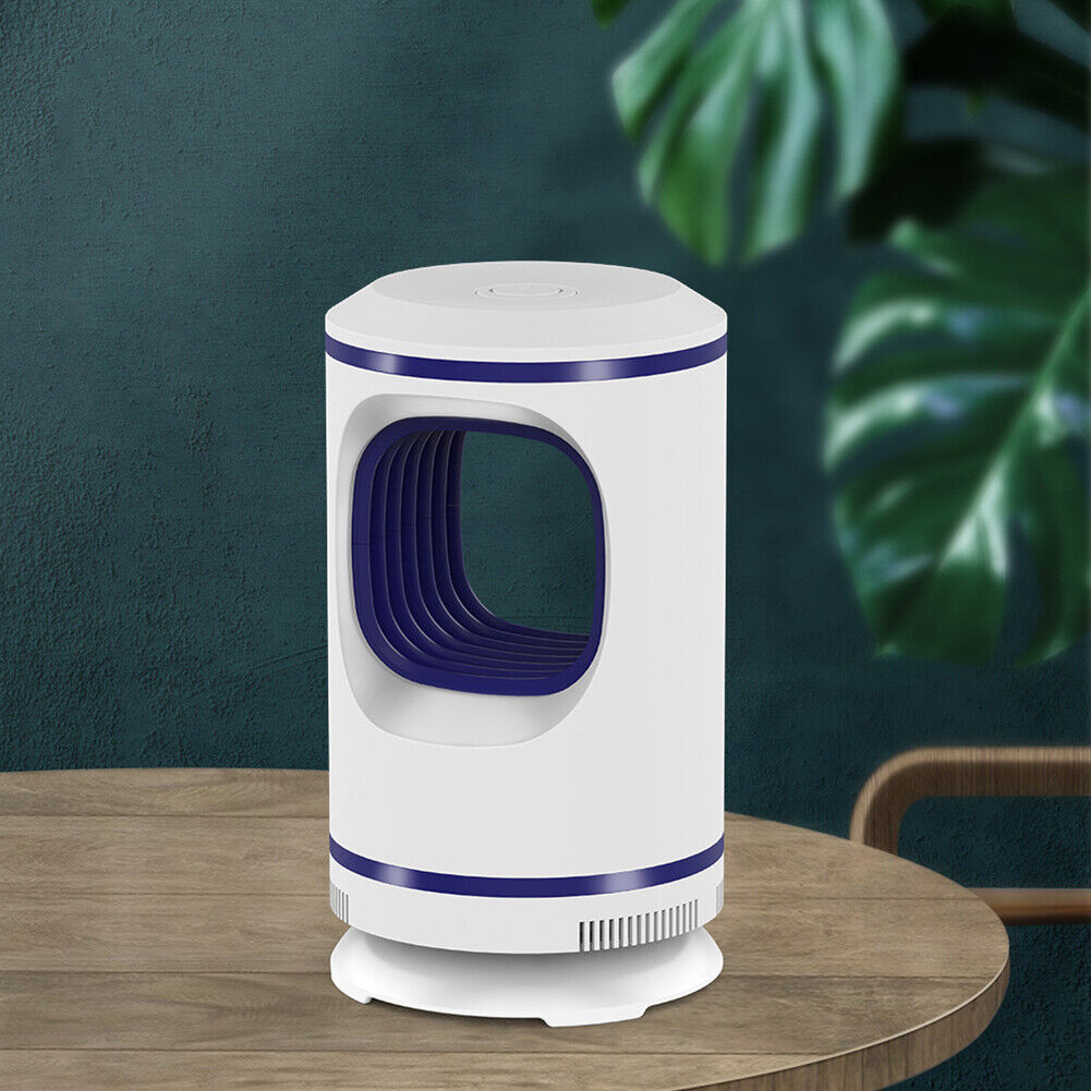 Bedroom Office Electric Fly Bug Insect Trap LED Light Mute Mosquito Killer