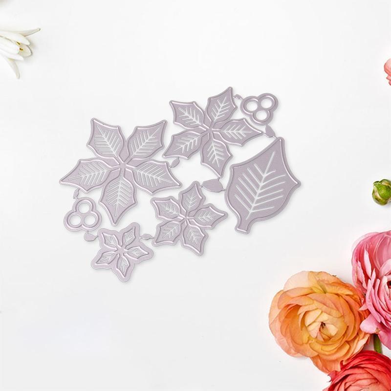 Flower Cutting Dies Metal Stencils Die Cuts for Album Decor Crafts Making Gift