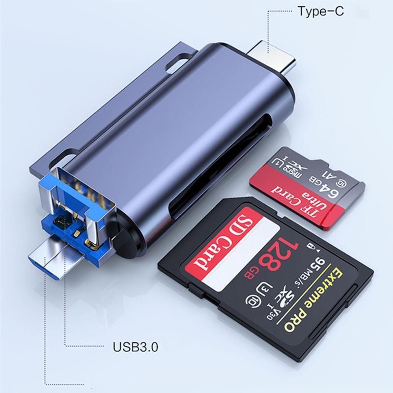 High SpeedAll In 1 Mini Adapter New Usb 2.0 Micro-SD TF M2 MS Flash Card Reader