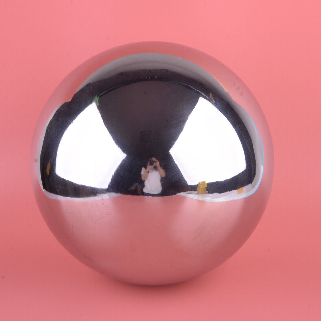 250 mm Stainless Steel Mirror Polished Sphere Hollow Ball Garden Decor Gifts