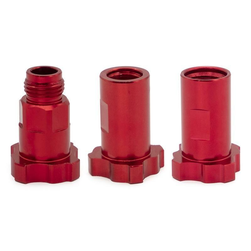 3x M16 1.5P External/Internal Thread M14 1.0P Internal Thread Spray Gun Adapter
