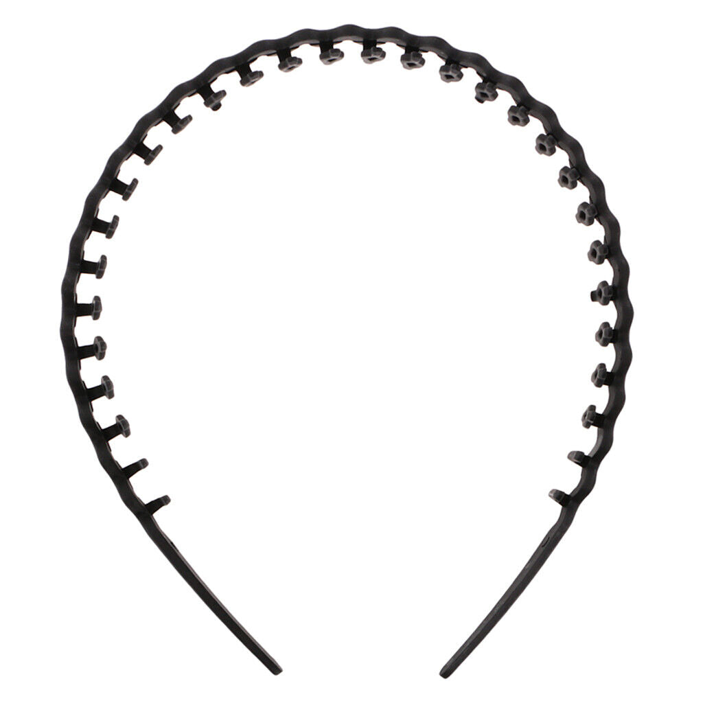 10pieces Plastic   Band Headband 8mm with   Accessories