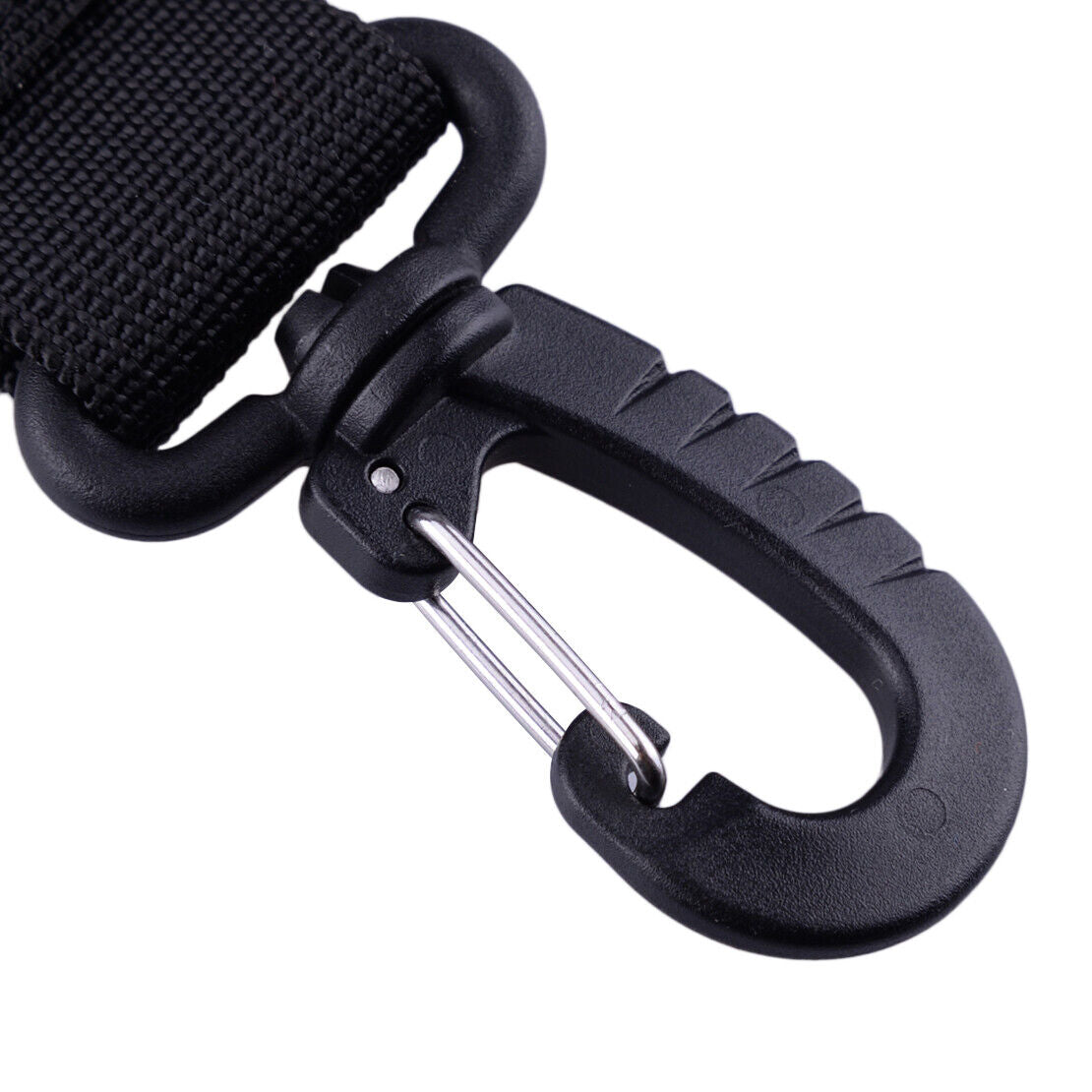 Nylon Molle Style Belt Carabiner Key Holder Bag Hook Buckle Strap Clip li