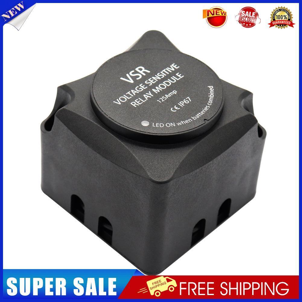 12V 140A Voltage Sensitive Split Charge Relay VSR Battery Isolator Charge