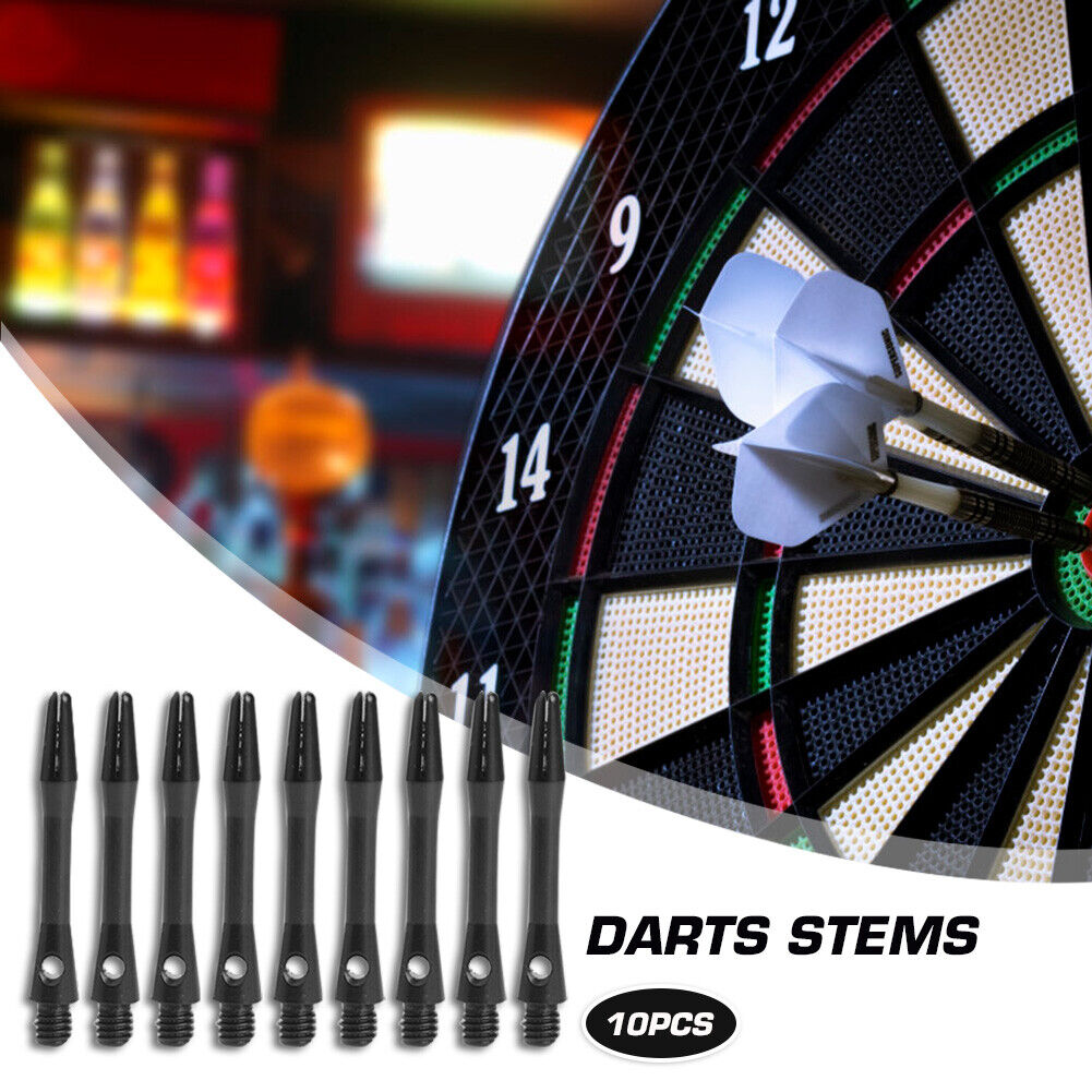 10pcs Darts Stems Aluminum Alloy Darts Poles Rods Shafts Harrows (35mm)