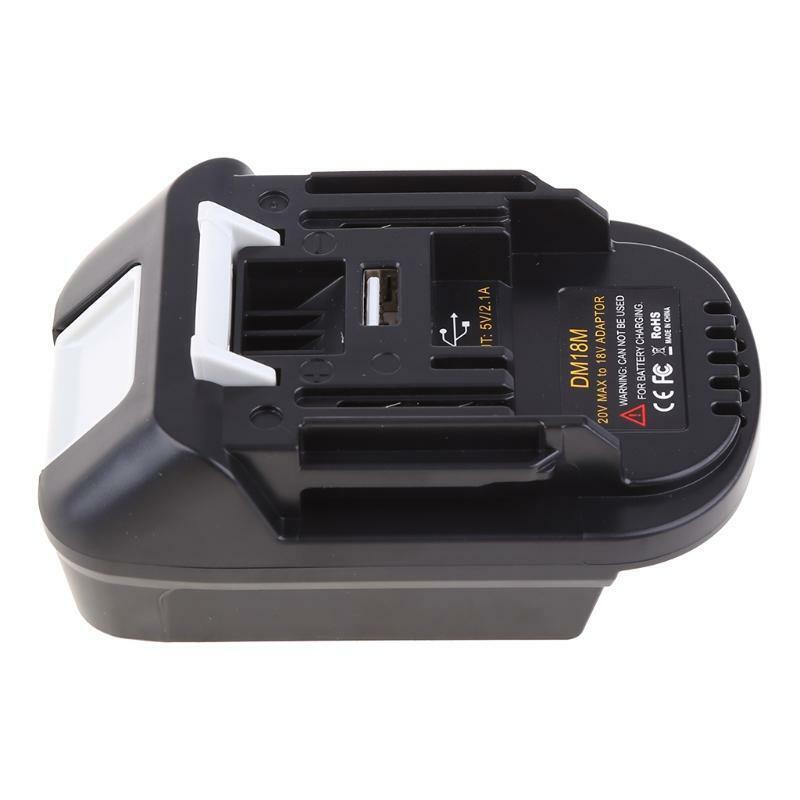 Household Electric Tools 20V to 18V Battery Adapter DM18M for Bl1830 Bl1850