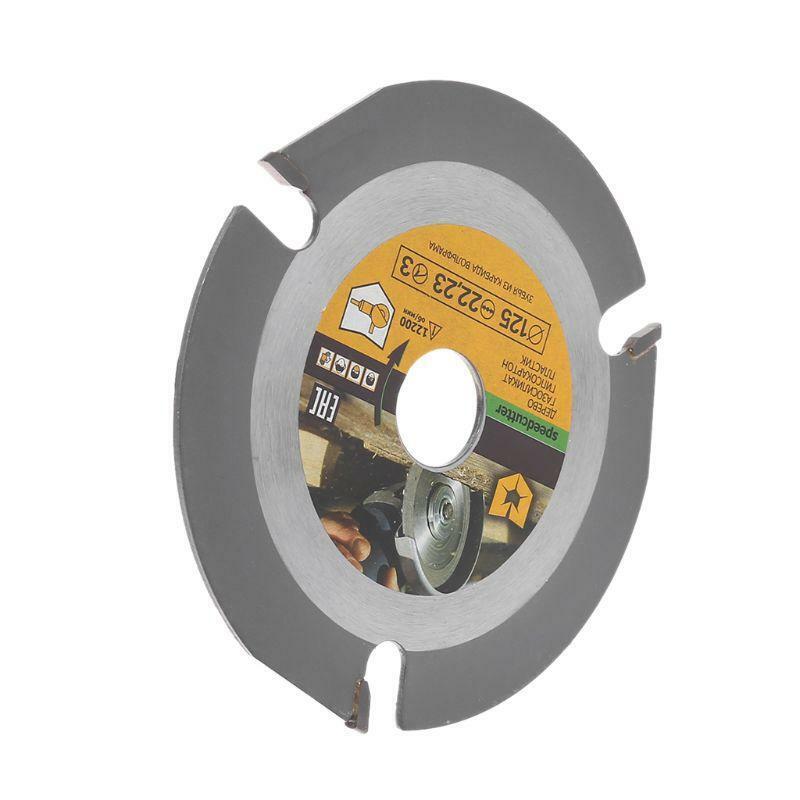 125mm 3T Circular Saw Blade Multitool Wood Carving Cutting Disc Grinder Carbide