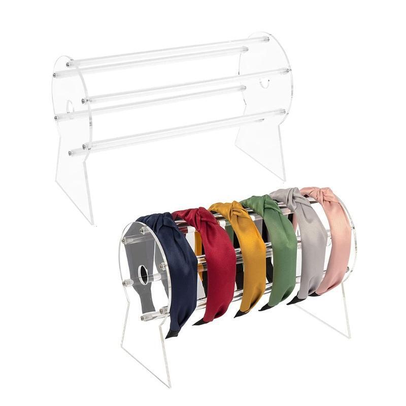 Acrylic Headband Holder Detachable Clear Stand for Teen Girls and Women Gifts