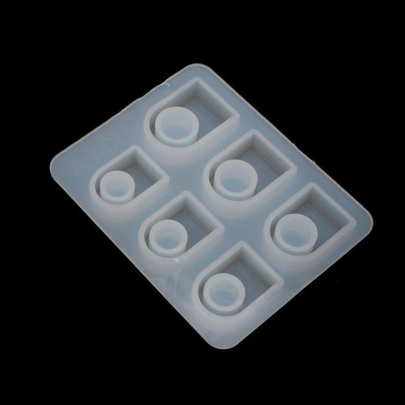 Assorted Sizes Square Ring Mold DIY Rectangular Head Ring Jewelry Making US 7-12