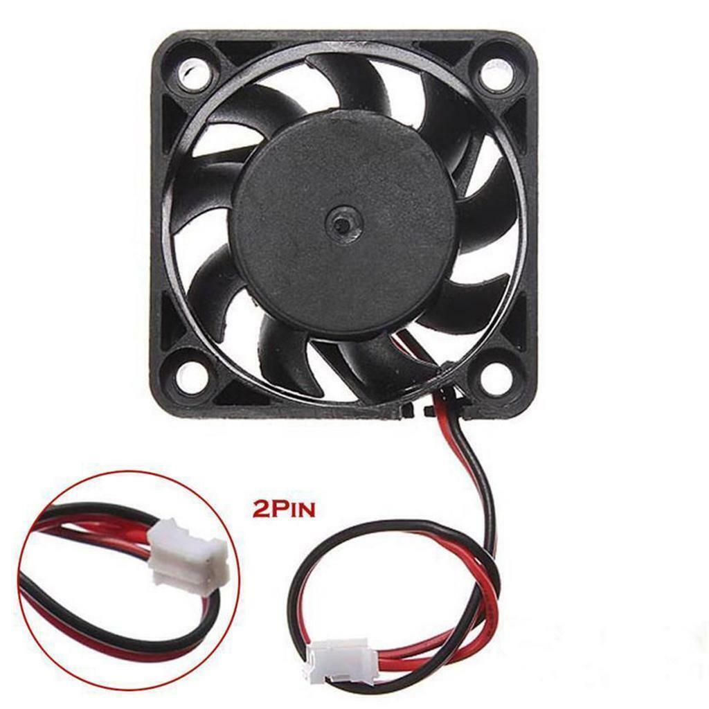 4x DC Plastic Desktop Cooling Fan Radiator Cooler 40mm Grill For Desktop