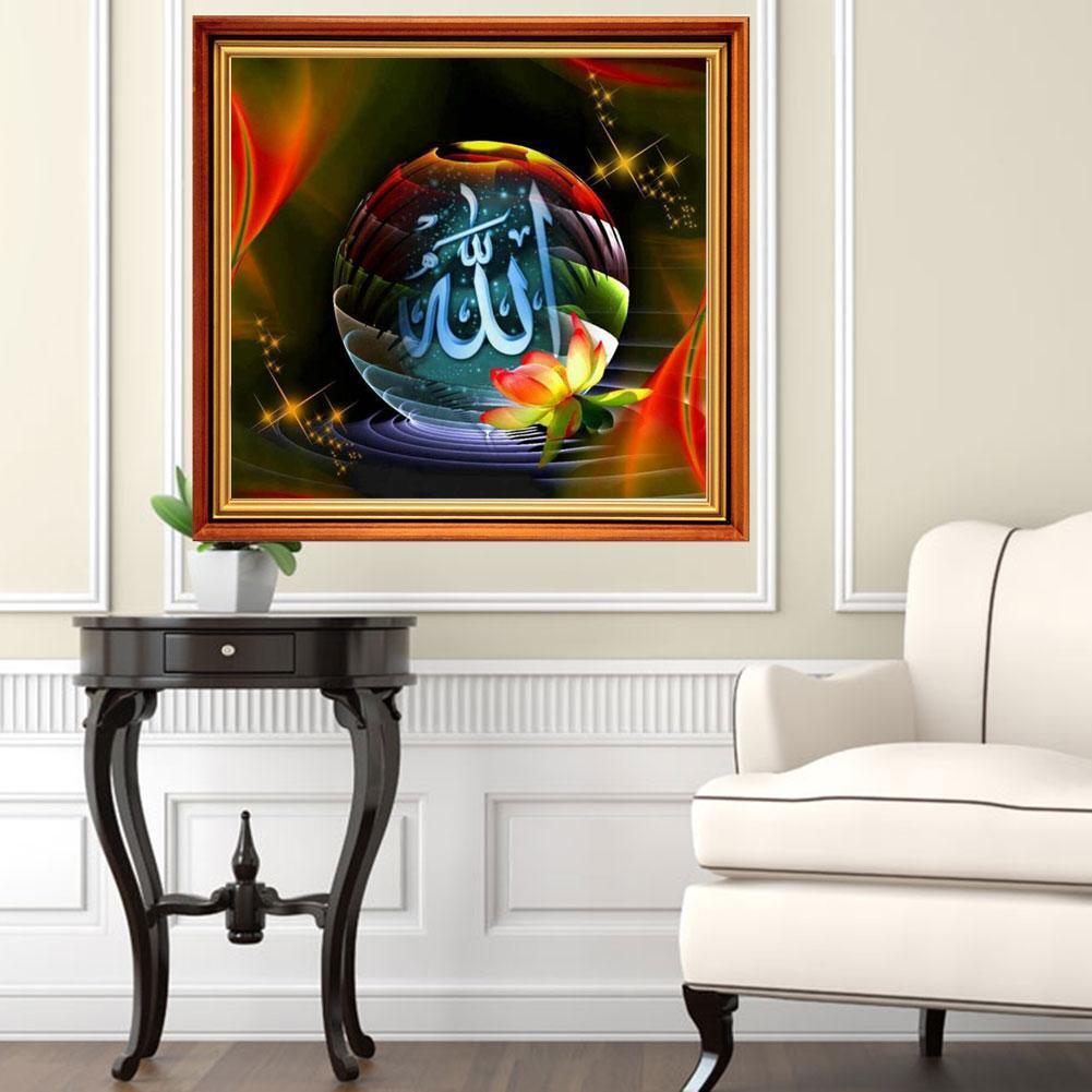 Religion Rune 5D Diamond DIY Painting Kit Home Decor Craft 30 X 30cm