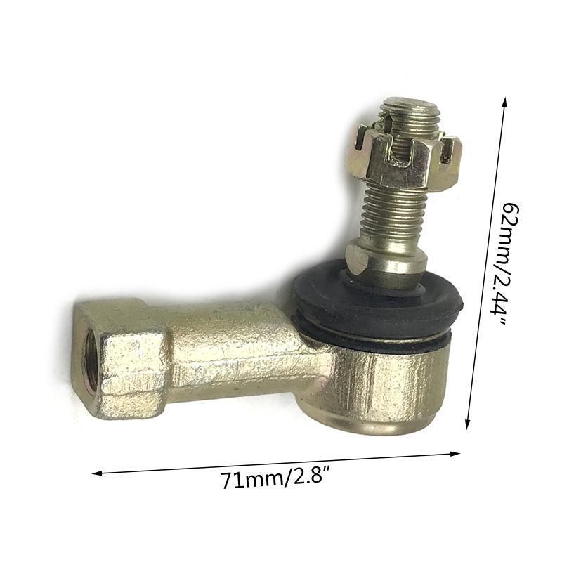 1Pair M12 Tie Rod End Kits Ball Joints Fit for Yamaha Rhino 400 500 570 650 800R